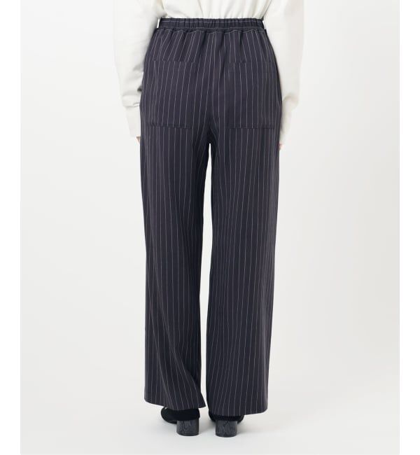 SLOBE IENA「《3サイズ展開/追加予約》フィブリルストライプリラックスパンツ」|その他|