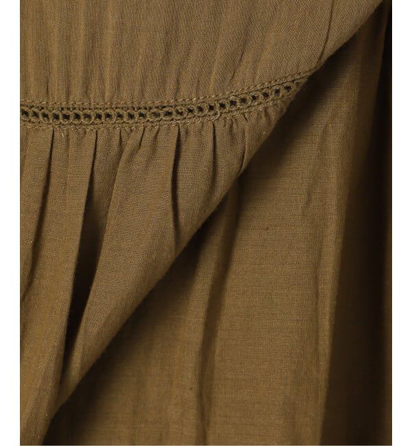 SLOBE IENA「《予約》コットンボイルティアードワンピース」|ワンピース|