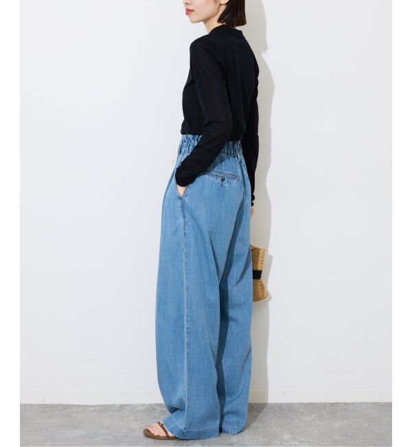 SLOBE IENA「《シリーズあり/予約》コットンシルク襟付きカーディガン」|カーディガン|