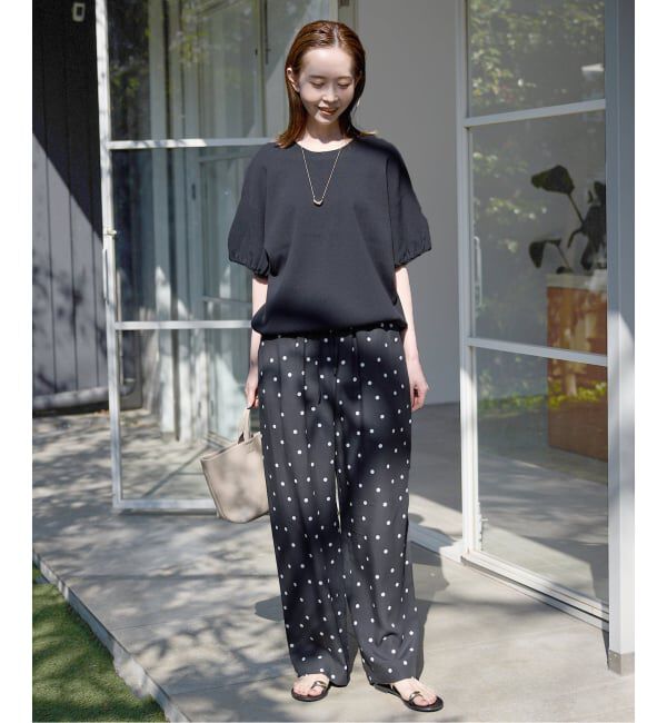 SLOBE IENA「《予約》2WAYボリュームスリーブプルオーバー」|ニット・セーター|