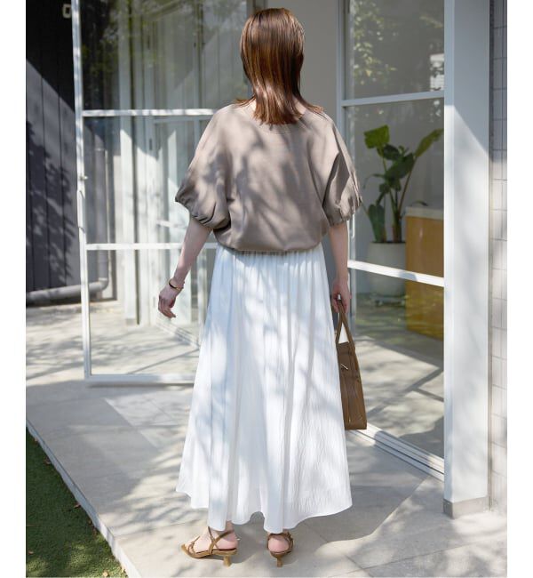 SLOBE IENA「《予約》2WAYボリュームスリーブプルオーバー」|ニット・セーター|