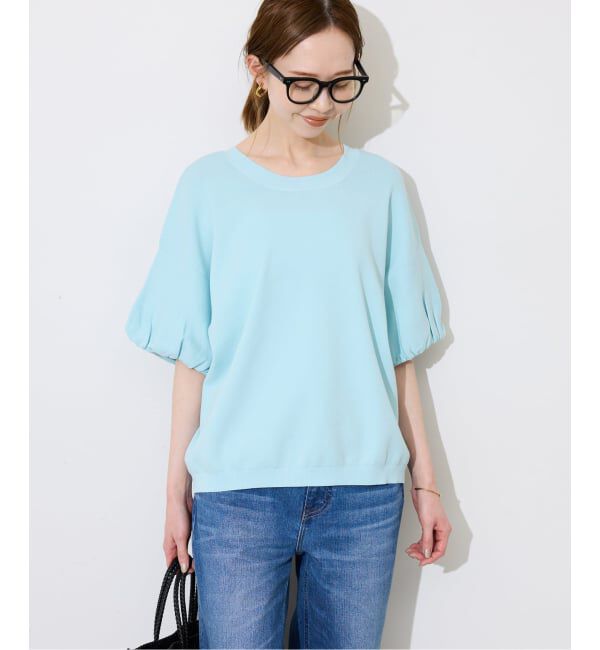 SLOBE IENA「《予約》2WAYボリュームスリーブプルオーバー」|ニット・セーター|