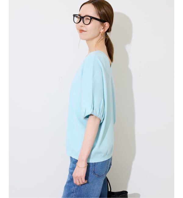 SLOBE IENA「《予約》2WAYボリュームスリーブプルオーバー」|ニット・セーター|