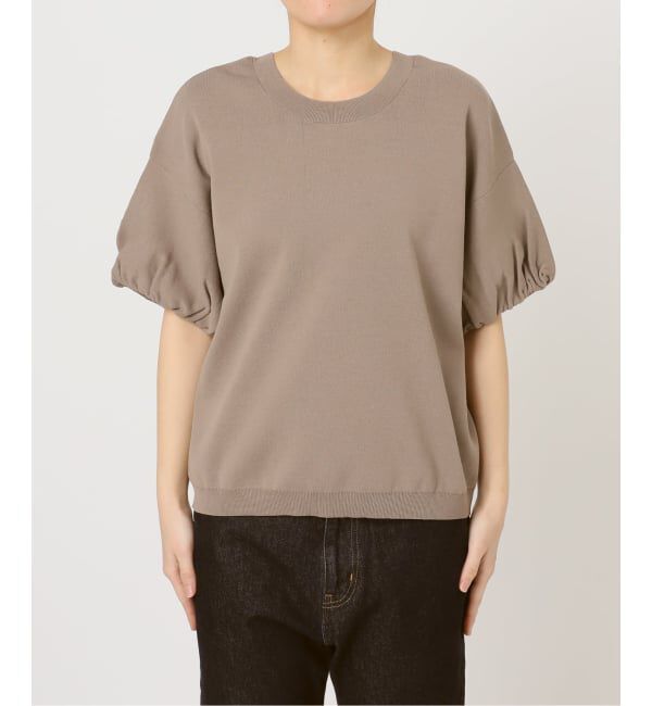 SLOBE IENA「《予約》2WAYボリュームスリーブプルオーバー」|ニット・セーター|