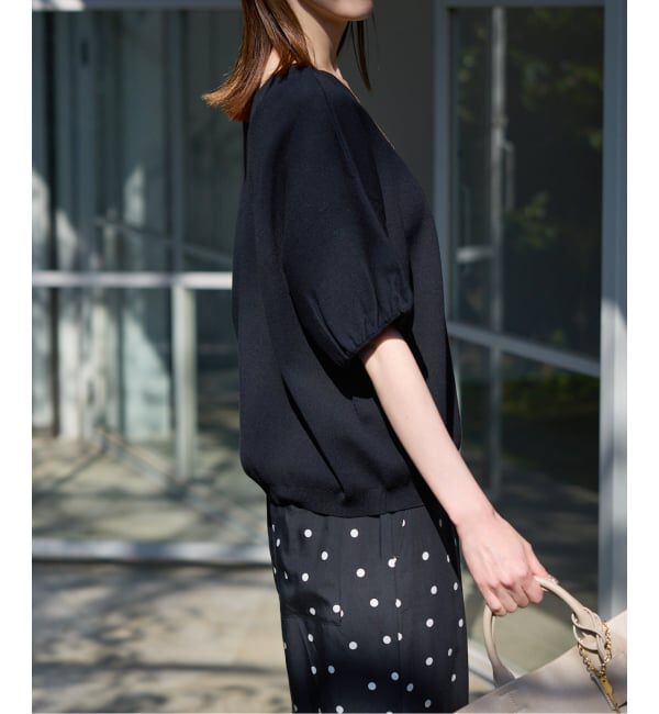 SLOBE IENA「《予約》2WAYボリュームスリーブプルオーバー」|ニット・セーター|