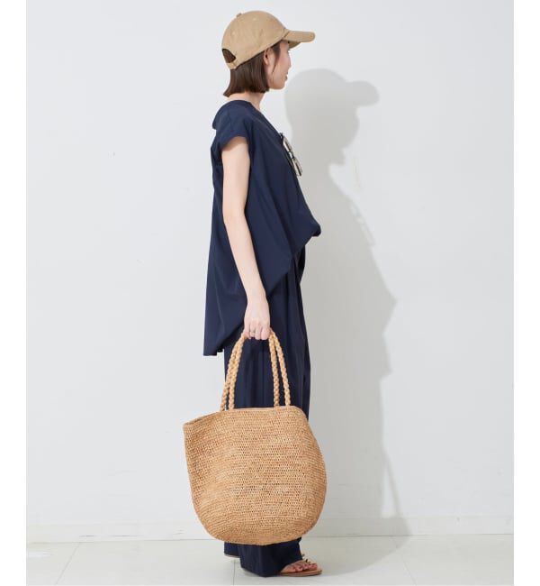 SLOBE IENA「《WEB限定/2枚セット/防しわ/撥水/接触冷感//追加予約》ブラウス&times;パンツセット」|シャツ・ブラウス|