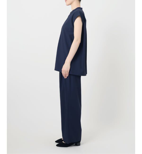 SLOBE IENA「《WEB限定/2枚セット/防しわ/撥水/接触冷感//追加予約》ブラウス&times;パンツセット」|シャツ・ブラウス|