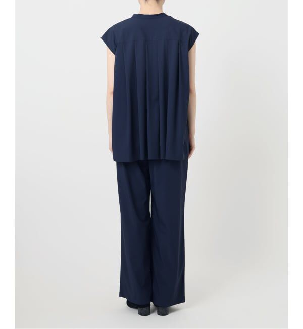 SLOBE IENA「《WEB限定/2枚セット/防しわ/撥水/接触冷感//追加予約》ブラウス&times;パンツセット」|シャツ・ブラウス|