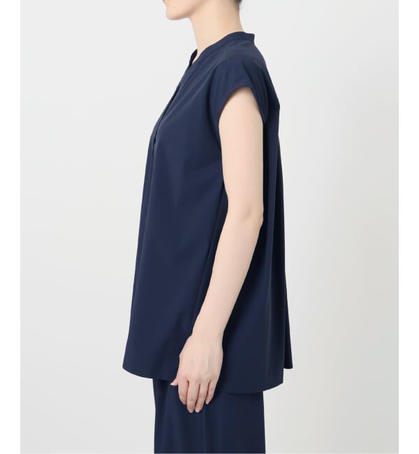 SLOBE IENA「《WEB限定/2枚セット/防しわ/撥水/接触冷感//追加予約》ブラウス&times;パンツセット」|シャツ・ブラウス|