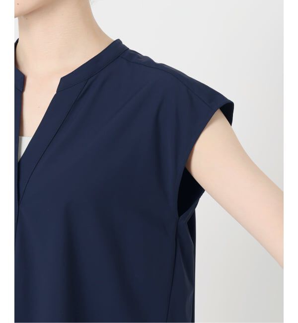 SLOBE IENA「《WEB限定/2枚セット/防しわ/撥水/接触冷感//追加予約》ブラウス&times;パンツセット」|シャツ・ブラウス|