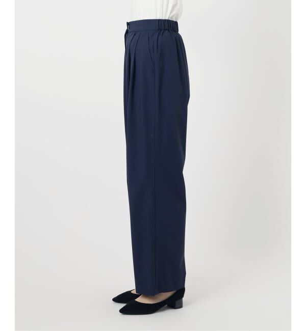 SLOBE IENA「《WEB限定/2枚セット/防しわ/撥水/接触冷感//追加予約》ブラウス&times;パンツセット」|シャツ・ブラウス|