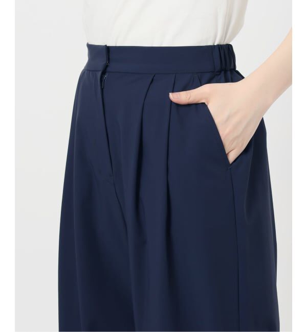 SLOBE IENA「《WEB限定/2枚セット/防しわ/撥水/接触冷感//追加予約》ブラウス&times;パンツセット」|シャツ・ブラウス|