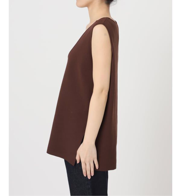 SLOBE IENA「《予約》Uネックノースリプルオーバー」|ニット・セーター|