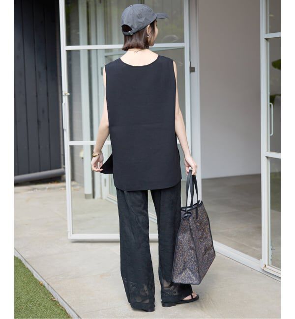 SLOBE IENA「《予約》Uネックノースリプルオーバー」|ニット・セーター|