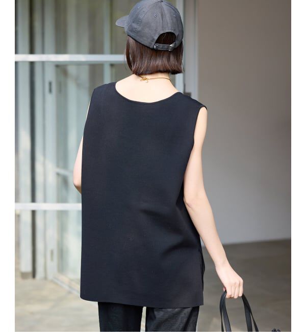 SLOBE IENA「《予約》Uネックノースリプルオーバー」|ニット・セーター|