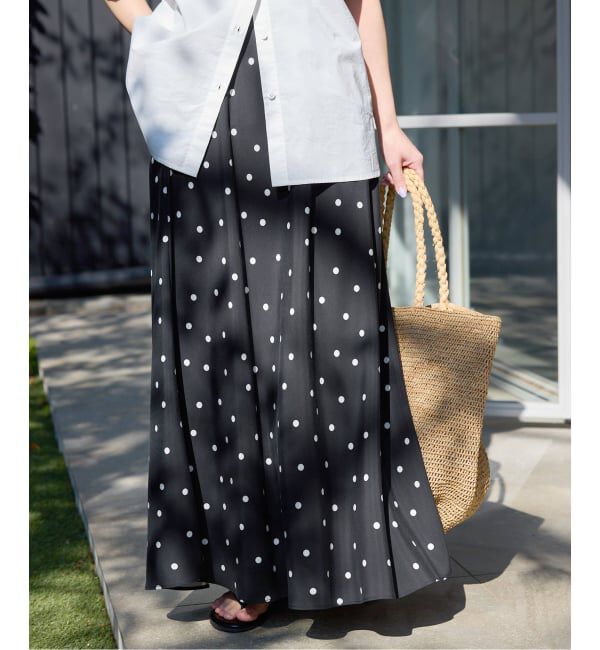 SLOBE IENA「《3サイズ展開/シリーズあり/追加予約》フィブリルマーメイドフレアスカート」|スカート|