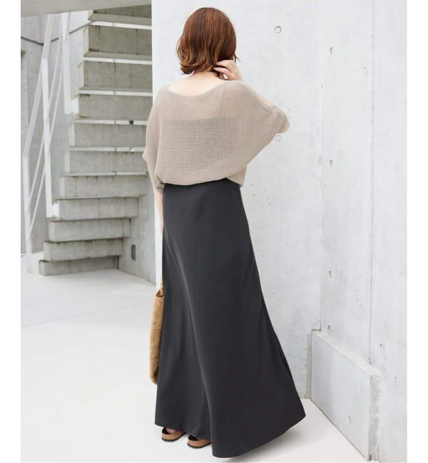 SLOBE IENA「《3サイズ展開/シリーズあり/追加予約》フィブリルマーメイドフレアスカート」|スカート|