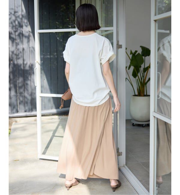 SLOBE IENA「《3サイズ展開/シリーズあり/追加予約》フィブリルマーメイドフレアスカート」|スカート|