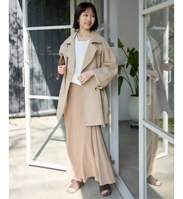 SLOBE IENA「《3サイズ展開/シリーズあり/追加予約》フィブリルマーメイドフレアスカート」|スカート|