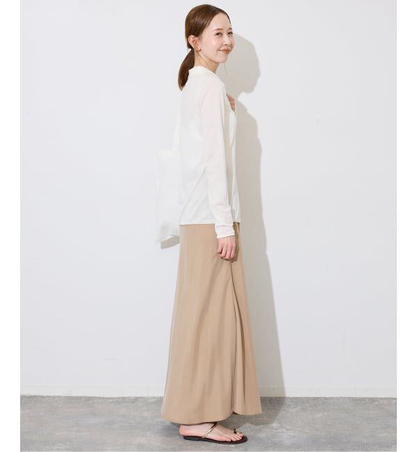 SLOBE IENA「《3サイズ展開/シリーズあり/追加予約》フィブリルマーメイドフレアスカート」|スカート|