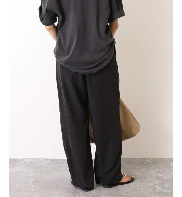 SLOBE IENA「《シリーズあり/追加予約》フィブリルリラックスパンツ」|その他|