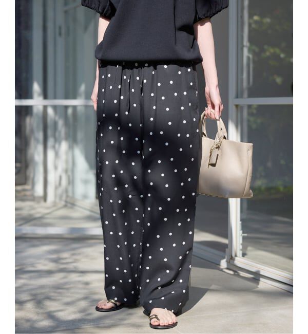 SLOBE IENA「《シリーズあり/追加予約》フィブリルリラックスパンツ」|その他|