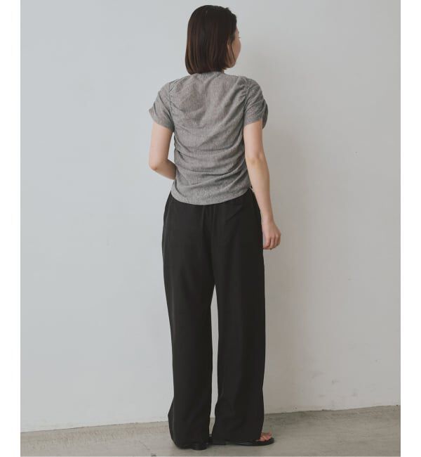 SLOBE IENA「《シリーズあり/追加予約》フィブリルリラックスパンツ」|その他|