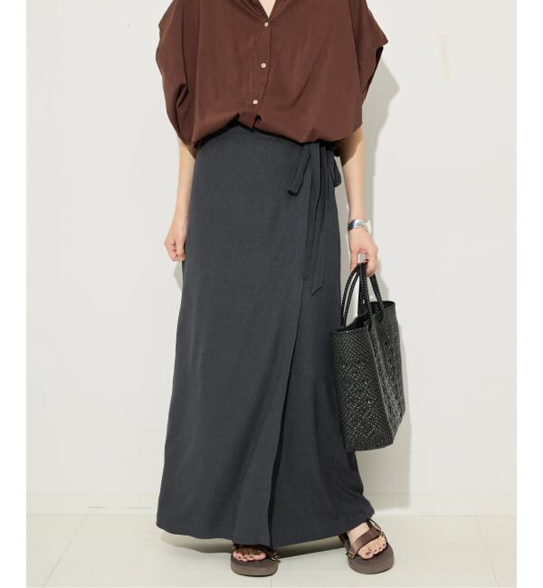 SLOBE IENA「《WEB限定/追加予約》ラップジャージパンツ」|その他|