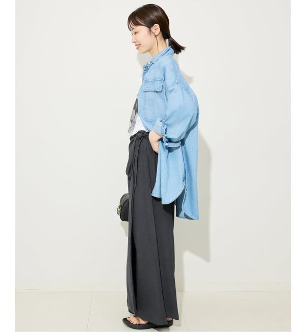 SLOBE IENA「《WEB限定/追加予約》ラップジャージパンツ」|その他|