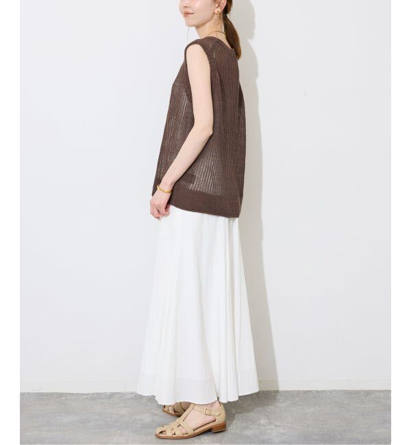 SLOBE IENA「《予約》KAYAノースリーブプルオーバー」|ニット・セーター|