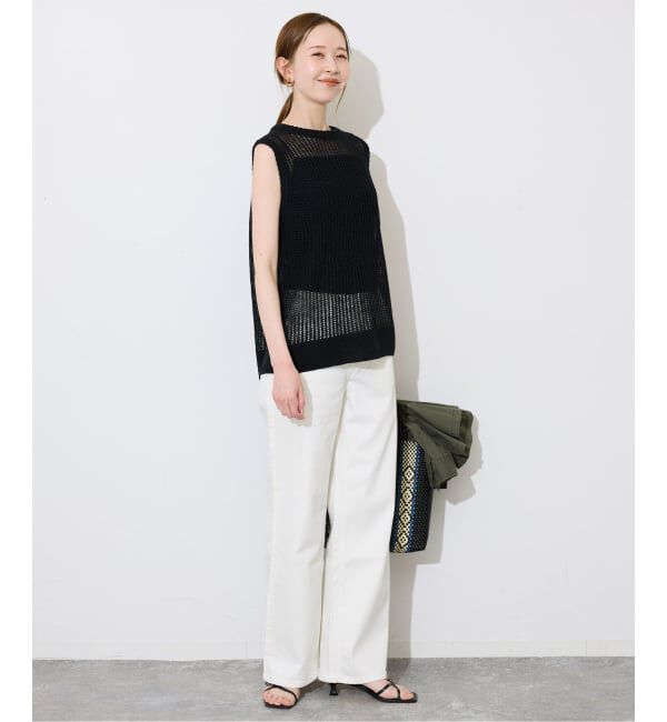 SLOBE IENA「《予約》KAYAノースリーブプルオーバー」|ニット・セーター|