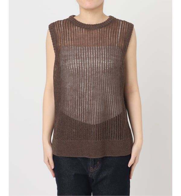 SLOBE IENA「《予約》KAYAノースリーブプルオーバー」|ニット・セーター|