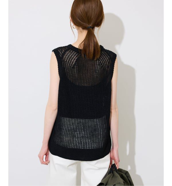 SLOBE IENA「《予約》KAYAノースリーブプルオーバー」|ニット・セーター|