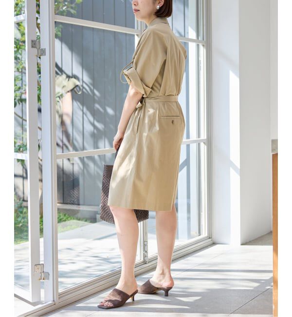 SLOBE IENA「《接触冷感/予約》HTウェザールーズバミューダサロペ」|オールインワン|