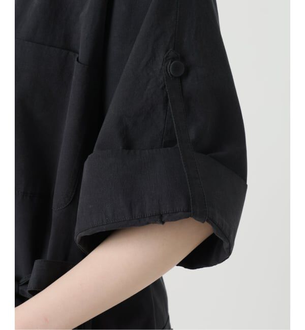 SLOBE IENA「《接触冷感/予約》HTウェザールーズバミューダサロペ」|オールインワン|