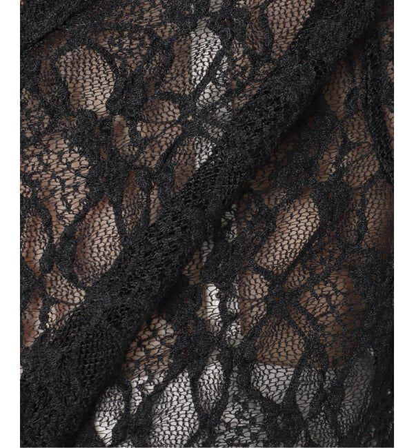 SLOBE IENA「《予約》ストレッチレースカットソー」|Tシャツ・カットソー|