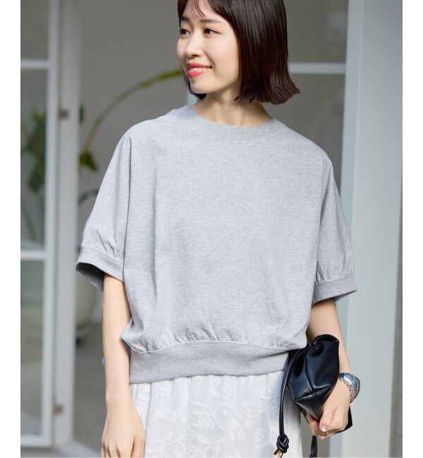 SLOBE IENA「《予約》ドルマンプルオーバー」|Tシャツ・カットソー|グレーA