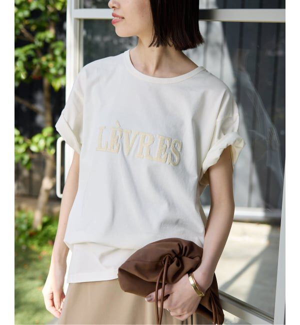 SLOBE IENA「《予約》LEVRES Tシャツ」|Tシャツ・カットソー|