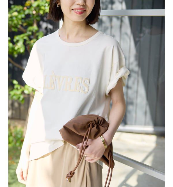 SLOBE IENA「《予約》LEVRES Tシャツ」|Tシャツ・カットソー|