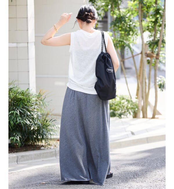 SLOBE IENA「《追加予約》スラブ天竺ノースリーブTEE」|Tシャツ・カットソー|