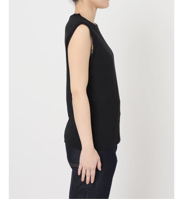 SLOBE IENA「《追加予約》スラブ天竺ノースリーブTEE」|Tシャツ・カットソー|