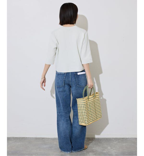 SLOBE IENA「《遮熱/UVカット/予約》ハーフスリーブニットカーディガン」|カーディガン|