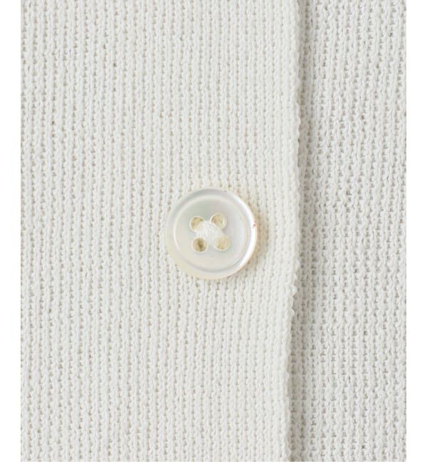 SLOBE IENA「《遮熱/UVカット/予約》ハーフスリーブニットカーディガン」|カーディガン|
