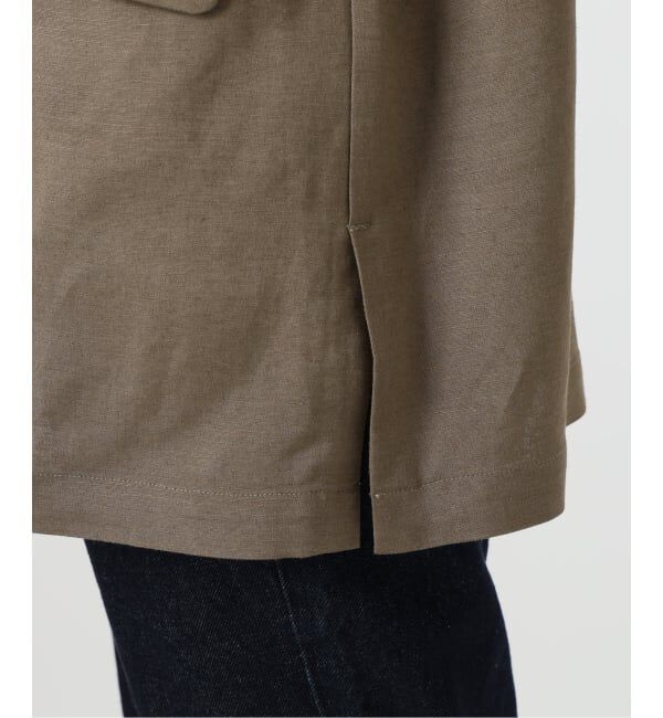 SLOBE IENA「《WEB限定/追加予約》リネンレーヨンハーフスリーブジャケット」|その他|