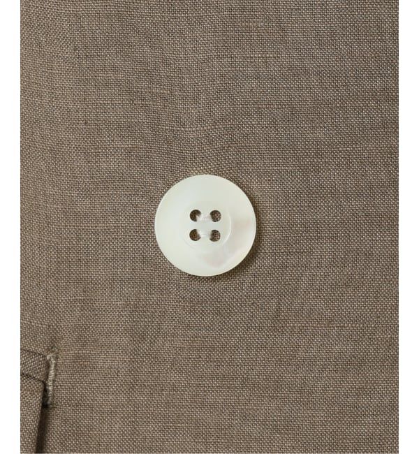 SLOBE IENA「《WEB限定/追加予約》リネンレーヨンハーフスリーブジャケット」|その他|