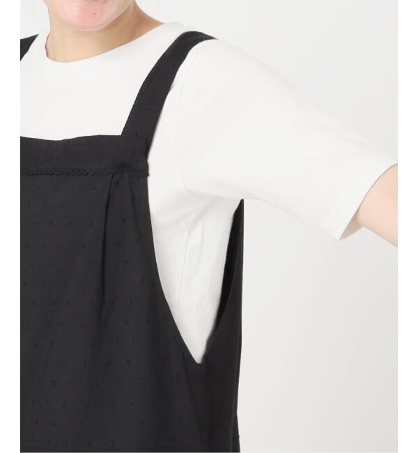 SLOBE IENA「《予約》エンブロイダリーレースサロペット」|オールインワン|