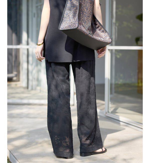 SLOBE IENA「《シリーズあり/予約》レースカットパンツ」|その他|