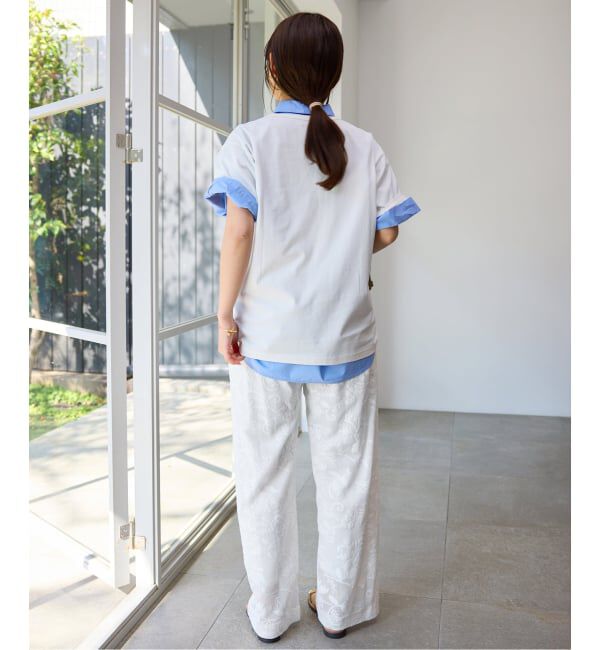 SLOBE IENA「《シリーズあり/予約》レースカットパンツ」|その他|