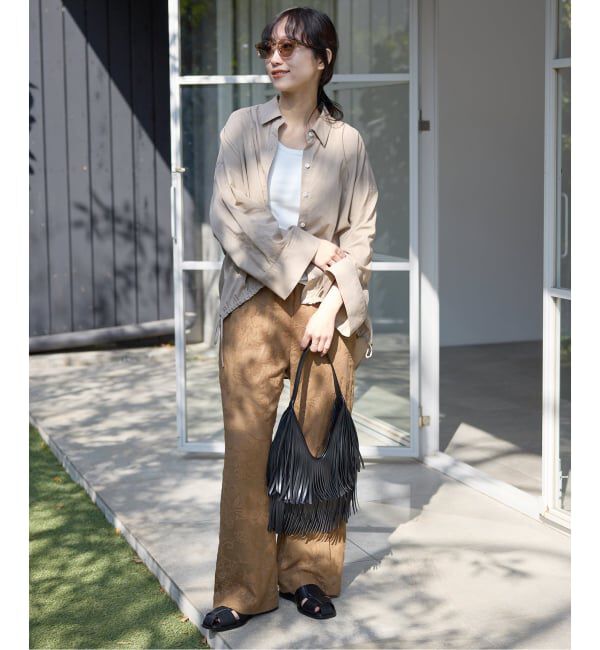 SLOBE IENA「《シリーズあり/予約》レースカットパンツ」|その他|