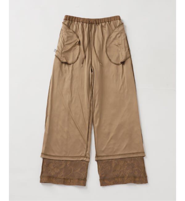 SLOBE IENA「《シリーズあり/予約》レースカットパンツ」|その他|